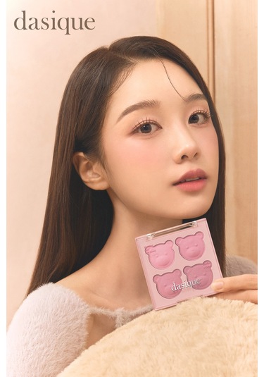 Dasique Karıştırılabilir Renk Tonlarına Sahip 4lü Jel Allık Blending Mood Cheek 17 Mauve Bear 17 Mauve Bear