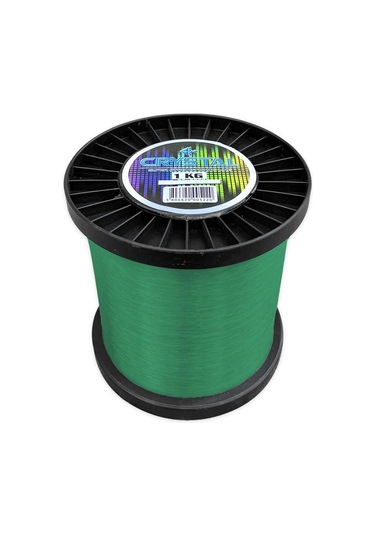 Crystal Yeşil Bobin Misina 1 Kg Ekstra Güçlü