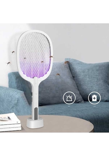 Ganzhoushop Usb Sivrisinek Sineklik Şarj Öldürücü Ev Elektrikli Edilebilir Beyaz Dn