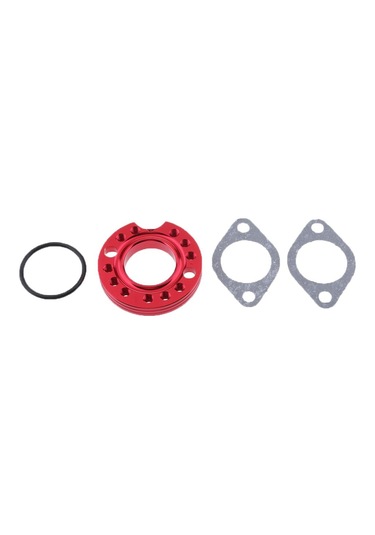Suntek 26mm Karbüratör Manifoldu Emme Spinner Plaka Kırmızı