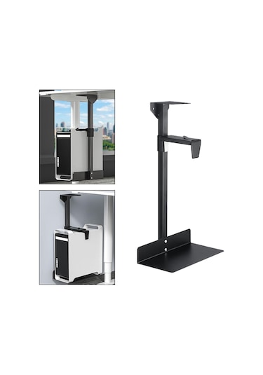 Suntek Pc Kasa Tutucu Ağır Hizmet Tipi Kararlı Sağlam Siyah