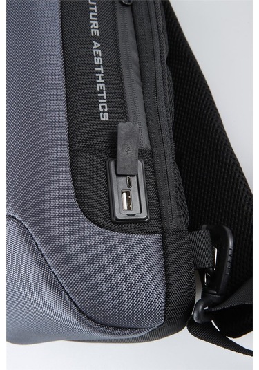 Ççs 51463 Tek Askılı Çapraz Çanta Gri