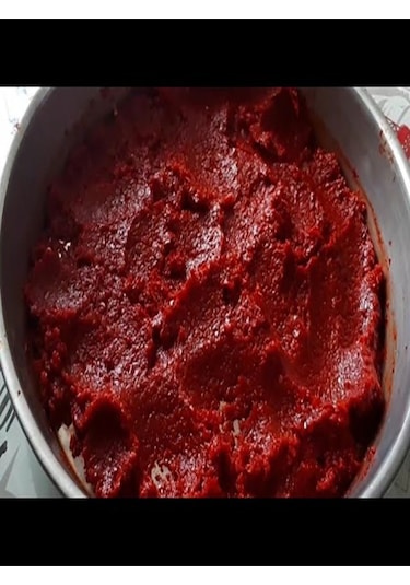 Orköy Güneş Kurutması Tatlı Biber Salçası 5 Kg