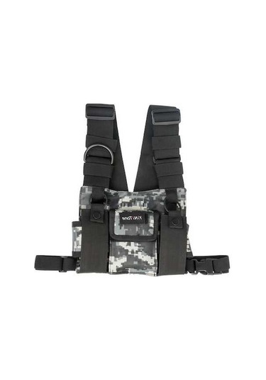 Novahub Pratik Fonksiyonel Göğüs Çantası - Su Geçirmez, Toz Geçirmez, Hafif Mavi Küçük Boy MAVİ