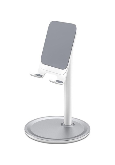 Gümüş Vaorlo Telefon Tutucu İpad Tutucu Canlı İzlemek İçin Film Telefon Braketi iPhone Uyumlu 11pro 12 Xiaomi Huawei