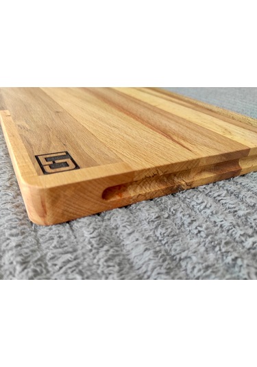 Masif Ahşap Kesme Doğrama Tahtası 42x24cm