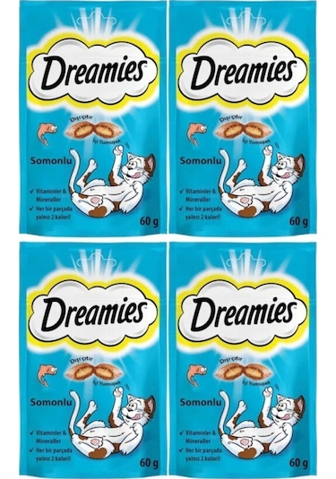 Somonlu Kedi Ödül Maması 60 Gr 4 Adet