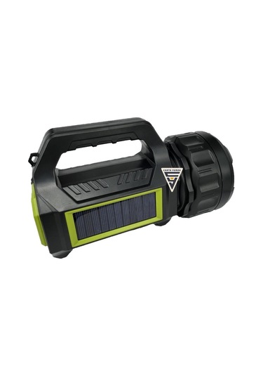 Golda Kama Solar Projektör Şarjlı El Feneri Işıldak