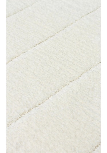 Eko Halı Missori Msr 01 White Modern Makina Halısı Beyaz