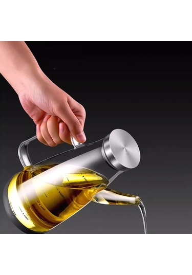 Mutfak Baharat Kabı İçin Kilitli Tazelik Dökme Borulu Yağsız Cam Şeffaf