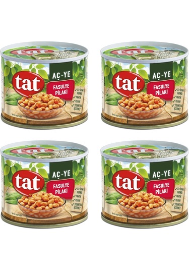 Tat Fasulye Pilaki 200 Gr X 4 Adet