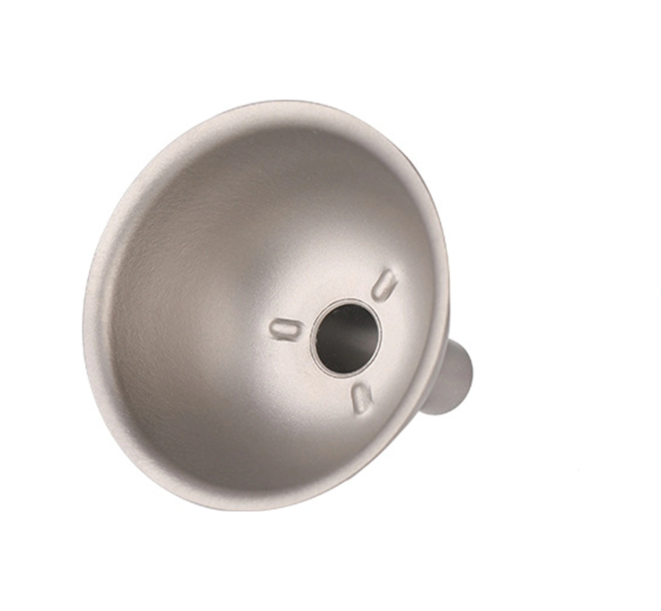 Xindoker Titanium Alkollü Likör Konteyneri İçin Tokuşsuz, Hafif Ve Paslanmaz Dökme Engelleme Trançası - 40mm Açık, 7mm Gövde Titanyum