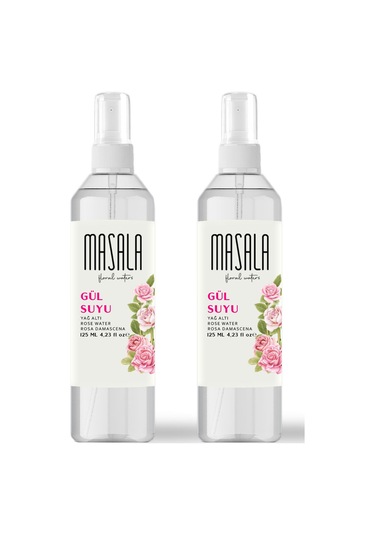 Masala Saf Gül Suyu 2 x 125 ML