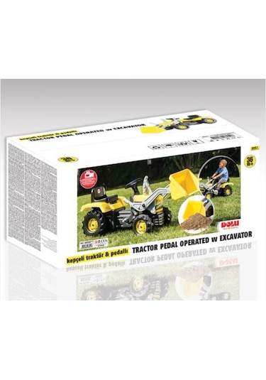 Dolu 8051 Kepçeli Pedallı Traktör