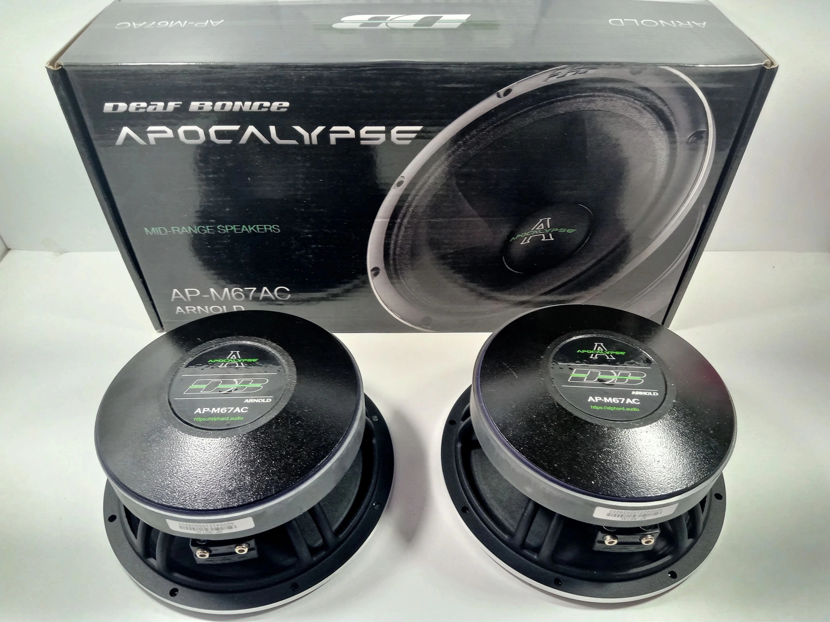 Apocalypse 16cm Midrange - Deaf Bonce Apocalypse Arnold Ap-m67ac 600w 300rms 16cm Midrange