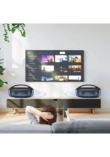 Tribit Stormbox Blast 2 200w Bluetooth Hoparlör Siyah