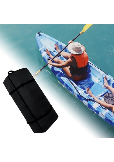 Suntek Paddleboard Sırt Çantası Çanta Naylon Fermuarlı Siyah