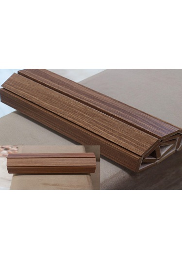 Mobitell 4 ADET 45*25 Ceviz Renk Portatif Koltuk Sehpası,Koltuk T