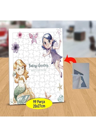 Sevimli Güzel Periler 99 Parça Puzzle Yapboz Tablo-41098-16