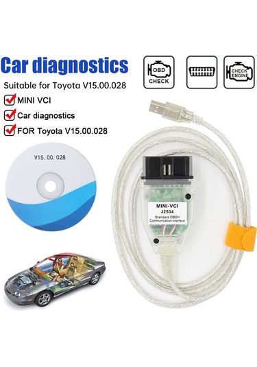 Vgate İcar Toyota Mini J2534 FTDI FT232RQ Chip Arıza Tespit Cihazı