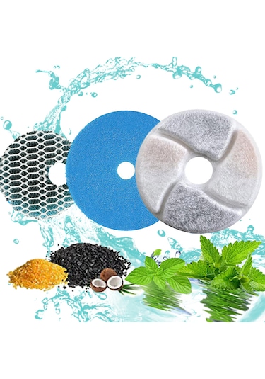 Ecronicword Paslanmaz Çelik Otomatik Kedi Suluk Evcil Hayvan 2 L