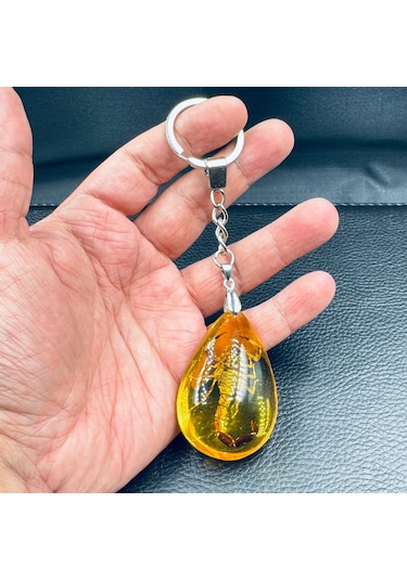 Özel Seri Kaliteli Kehribar Anahtarlık Hcz-model Ytrvvn