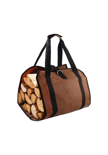 Trendooze Taşınabilir Taşıma Siyah Olan Odun Odun Kolları Kesim Kamp İyi İçin Hediyeler Hava Fonksiyonlu En Depolama Dayanıklı Çok Çantası, Çantası, Çantası, Açık Gm Siyah