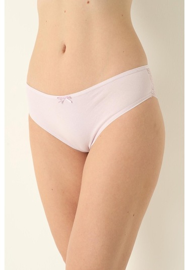 Kadın Dantelli 4'lü Paket Karışık Renk Külot Asorti-2 C7t0n0o408 001