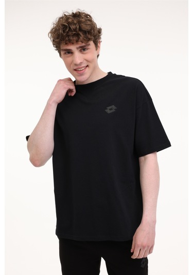 Lotto M-zane Tee 5fx Siyah Erkek Kısa Kol T-shirt 000000000102013412 Siyah