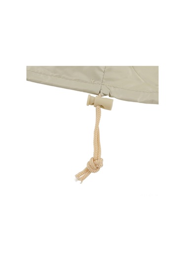 Youmex Dış Mekan Kese Koruması - 190 Gümüş Poliester Taffeta - Dairesel Banyo Kılıfı - Suya, Toza Ve Güneşe Dayanıklı - 190x30cm Bej