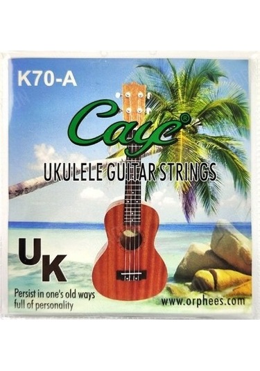 Orphee Caye K70-A Ukulele Teli Takım