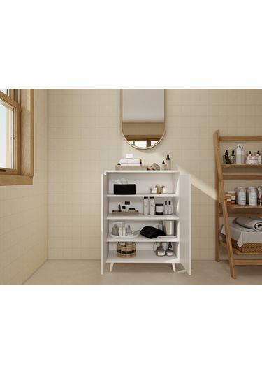 Kardiya Çok Amaçlı Dolap Beyaz