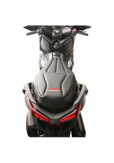 GP Kompozit Yamaha XMAX 250-400 2018-2024 Uyumlu Motosiklet Konfor Sele Kılıfı Siyah