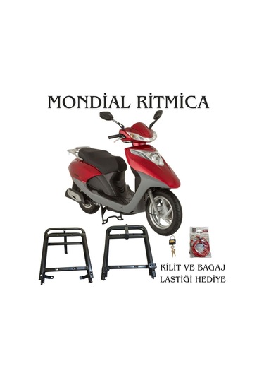 Mondial Ritmica Kızaklı Kurye Paket Çanta Demiri