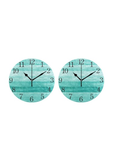 Kolay Okunabilen Sayılara Sahip 1/2/3 Saat Sessiz Çalışma Duvarı Gösterildiği Gibi Tip 7 1set Diğer