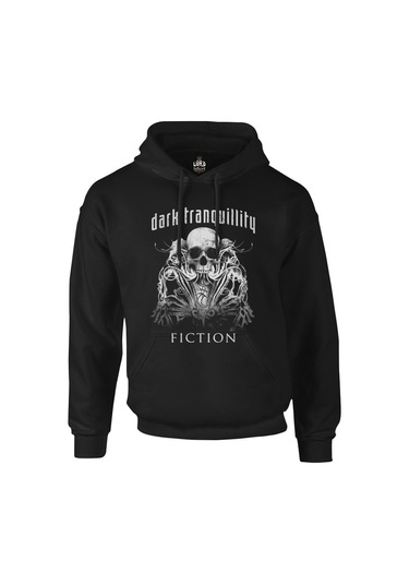 Dark Tranquillity - Fiction Siyah Erkek Fermuarsız Kapşonlu
