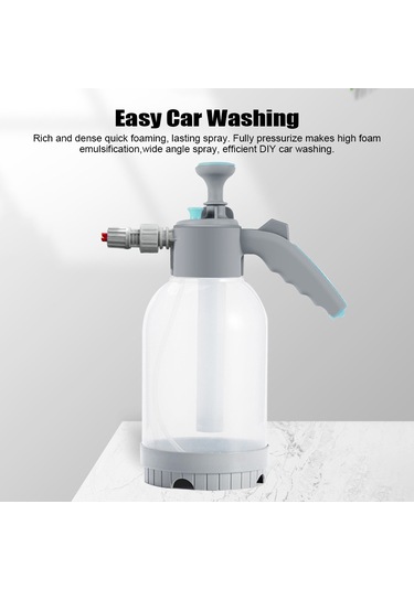 Xiyyadms 2l Büyük Kapasiteli Araç Köpük Spreyi, Motor, Bahçe Ve Ev Temizliği İçin Çok Amaçlı Köpük Topu