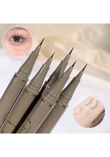 İnce Eyeliner Suya Dayanıklı, Tere Dayanıklı, Uzun Ömürlü Ve Lekesizdir. Newbie 8501-02 Dark Topaz