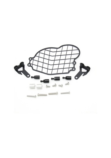 Youmex Bmw G650gs 2011-2017 İçin Siyah Epoksi Kaplı Çelik Far Koruması - Kaya Ve Çöpten Koruma, Sürücü Güvenliği Artırır