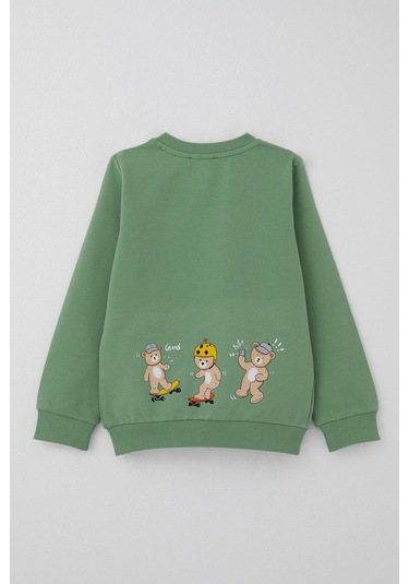 Breeze Erkek Çocuk Eşofman Takım Sırt Kısmı Eğlenceli Ayıcık Baskılı 1-4 Yaş, Mint Yeşili Mint Yeşili Breeze Erkek Çocuk Eşofman Takım Sırt Kısmı Eğlenceli Ayıcık Baskılı 1-4 Yaş, Mint Yeşili Mint Yeşili