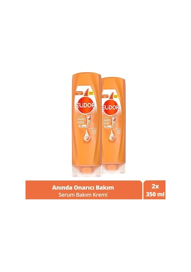 Elidor Serum Saç Bakım Kremi Anında Onarıcı Bakım 350 Ml X2