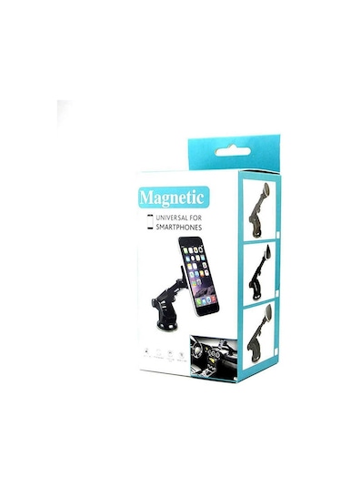 Araba Araç İçi Manyetik Telefon Tutucu 360 Derece Dönebilen Ultra Güçlü Sarsmaz Magnetic Tutacak