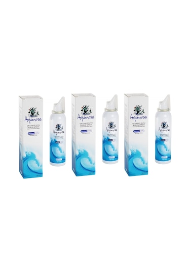 Aquanose Okyanus Suyu Burun Spreyi 100 ML x 3 Adet