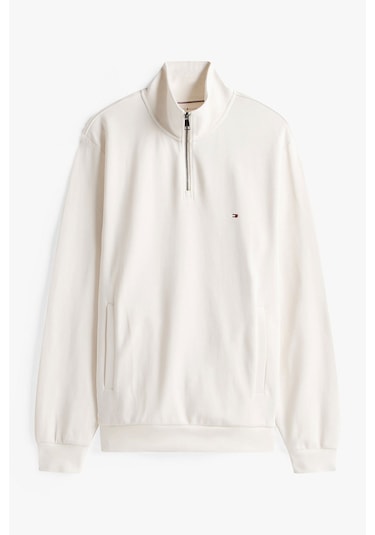 Tommy Hilfiger Erkek Sweatshirt Ekru