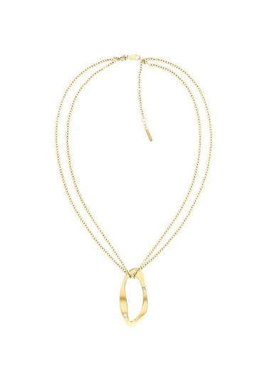 Calvin Klein Ckj35000684 Kadın Kolye Gri