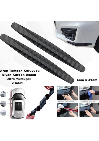 Tampon Koruyucu Plastik Ultra Yumuşak Şekil Alabilen Siyah Karbon