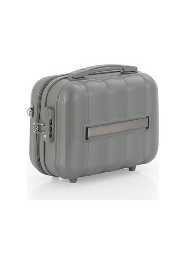 Mçs Polipropilen 3lü Valiz Seti Büyük & Kabin & Makyaj V305 S21yy1000082-set 00006 Gri