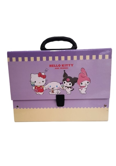 Keskin Color Hello Kitty And Friend Saplı Kutu Dos. Resim Çanta 2
