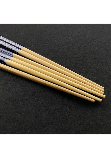 10 Pairs Yeniden Kullanılabilir Çin Klasik Ahşap Çubuklarını Geleneksel Vintage El Yapımı Doğal Çiçek Bambu Çubuklarını Suşi Araçları 2set A Diğer