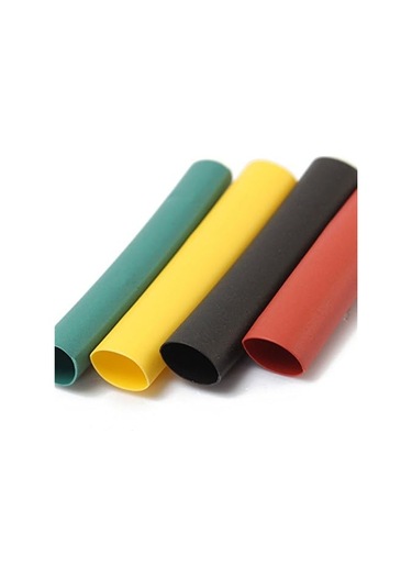 656pcs 8 Boyutlar Çok Renkli Poliolefin 2: 1 Halojensiz Isı Büzülme Tüpü Çiftlik Kılıf Sarma Tel Kit Tüpleri